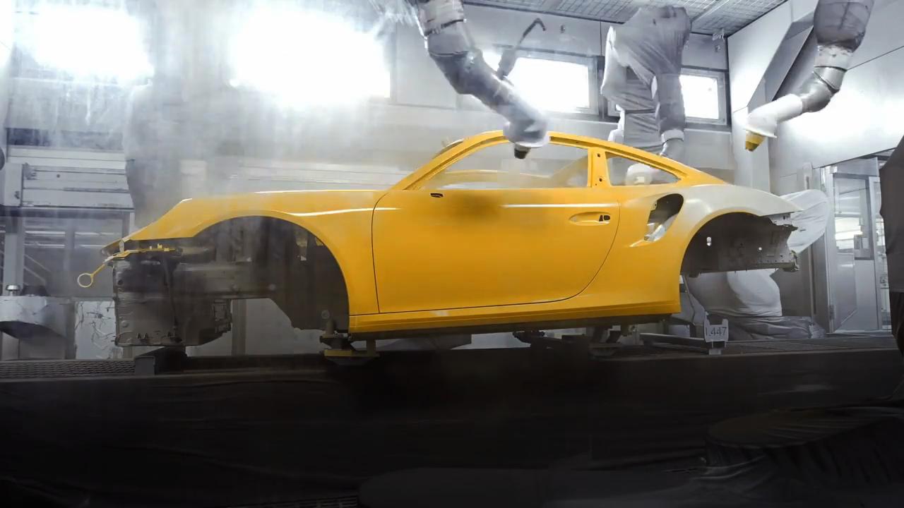 Porsche "Saffran Yellow Metallic"